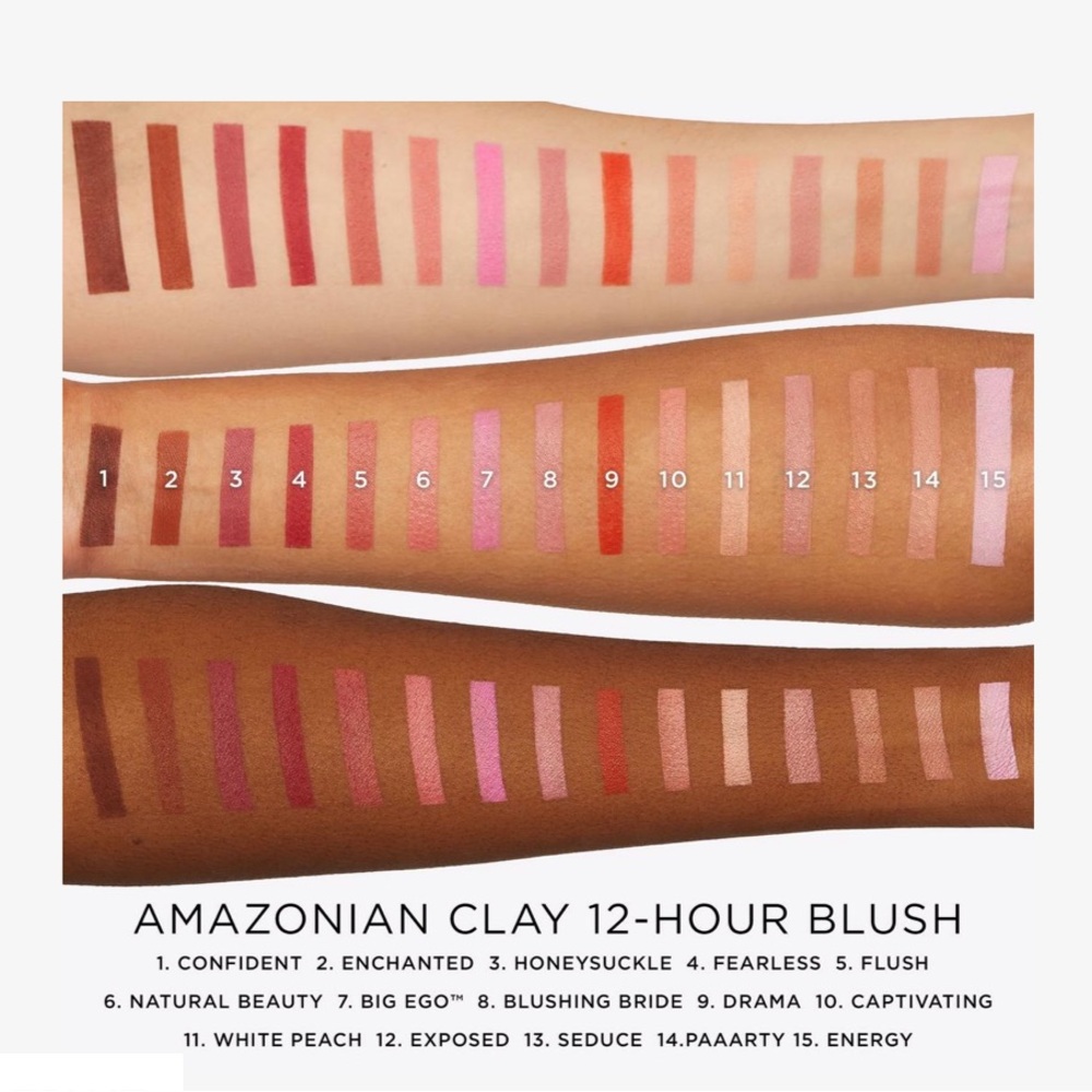 TARTE Amazonian Clay 12hr Blush Captivating (Peach) Purse Mini Fun Size - Picture 10 of 15